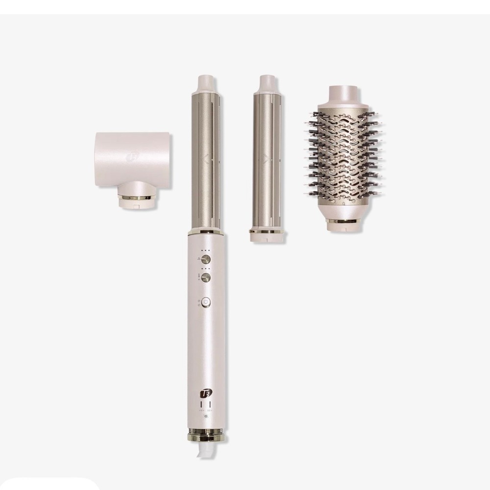 T3 Aire 360 Ceramic Air Styler Pink Multi-Attachment Hair Tool 602192-UL-10 NIB